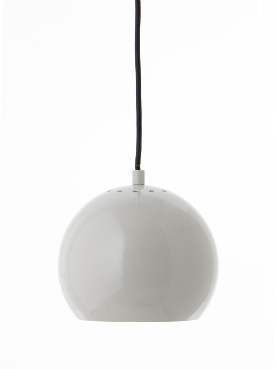 Frandsen Ball pendant lampe - Glossy Pale Grey - Ø:18 - Bahne